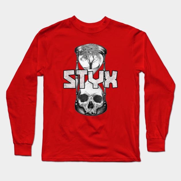 Time Machine Styx Long Sleeve T-Shirt by Home Audio Tuban